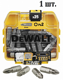 Бита DeWalt 1/4" L25мм PZ2 1шт (DT71521_1)