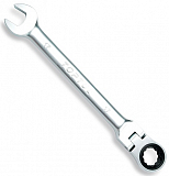 Ключ комбінований Toptul 8 мм з тріскачкою та шарніром (AOAH0808)