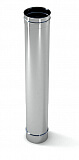 Труба дымоходная L=0,3 м. стенка 0,5 мм. (нерж)