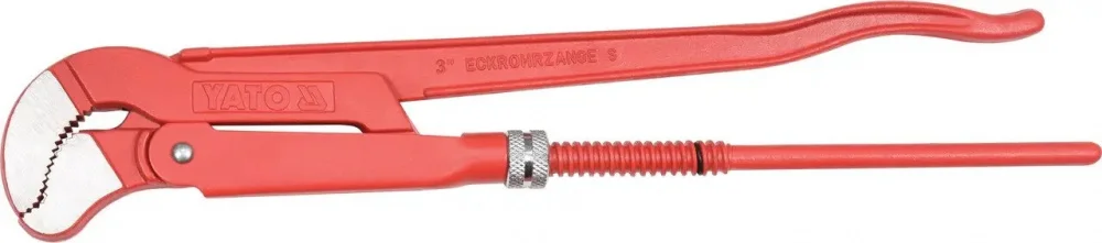 Ключ трубний "S"-3.0" Yato (0-76мм) L=650мм (YT-22183)