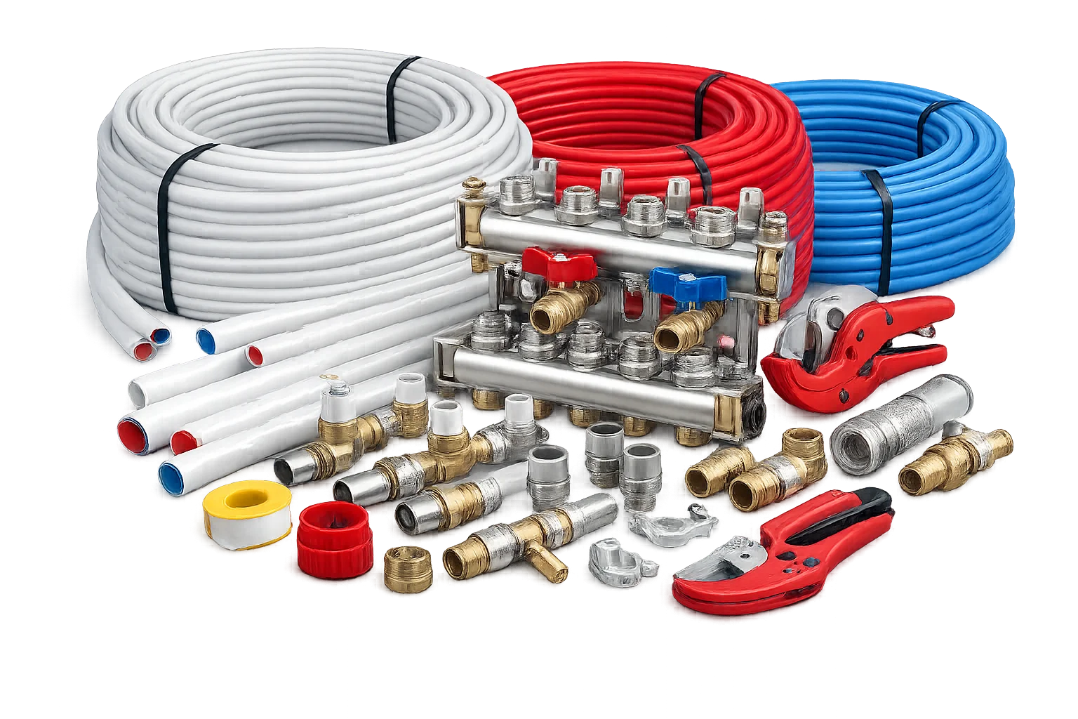 Металопластикові труби та фітинги
