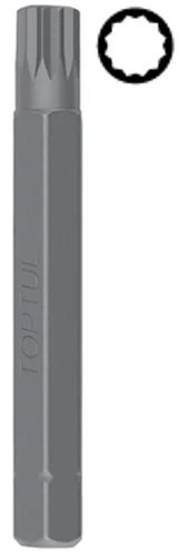 Бита Toptul 10мм L75мм SPLINE M12 (FSFB1212)