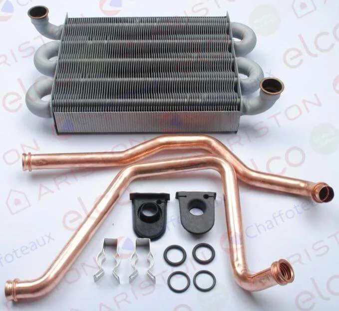 65113396 Первинний теплообмінник з трубками на котел Ariston BS II, MATIS