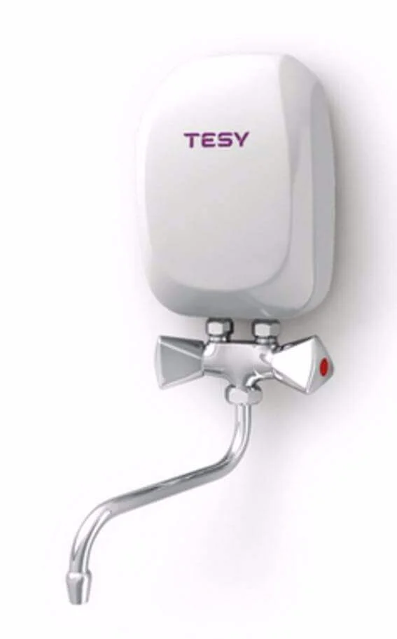 Водонагрівач електричний проточний Tesy IWH 35 X01 KI зі змішувачем
