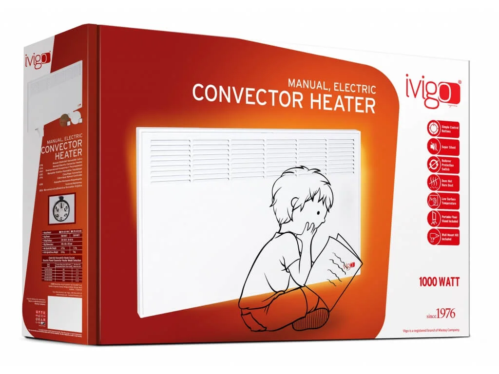 Конвектор електричний MASTAS VIGO EPK (механічний) 0.5 кВт