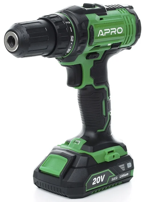 Дриль-шурупокрут акумуляторний Apro 20D (895030)