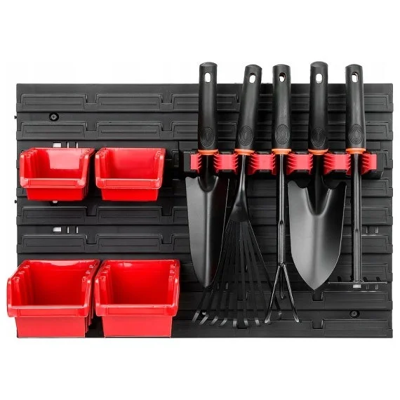 Панель для садових інструментів Kistenberg 58х39см + 4 лотки + 1 тримач для садового інструменту (KS-kit100)