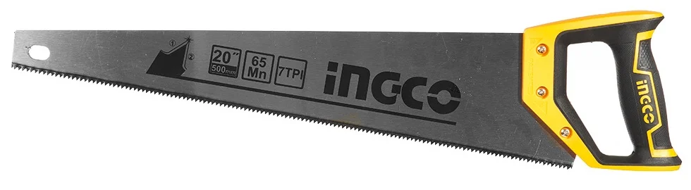 Ножівка по дереву Ingco L=500 мм (HHAS08500)
