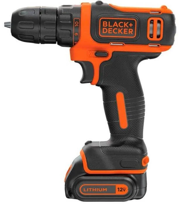 Акумуляторний шуруповерт Black&Decker BDCD12-QW