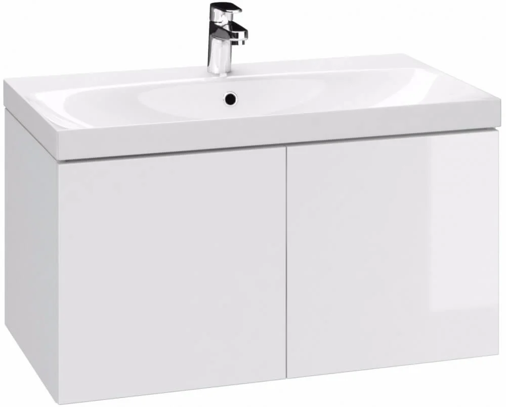 Корпус тумби Cersanit Colour з умивальником Como 80