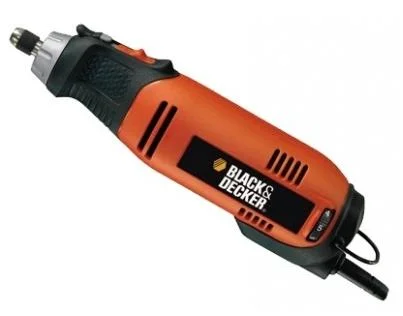 Пряма шліфувальна машина Black&Decker RT650KA-QS