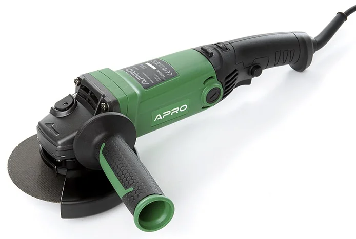 Кутова шліфувальна машина (болгарка) Apro 125/1250 РО (899021)