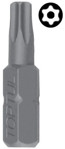 Бита Toptul 1/4" L25мм TORX T30 з отв. (FSGA0830)