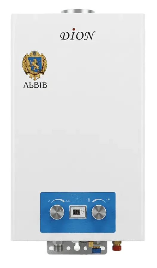Газова колонка DION JSD 10 (біла) (+труба)