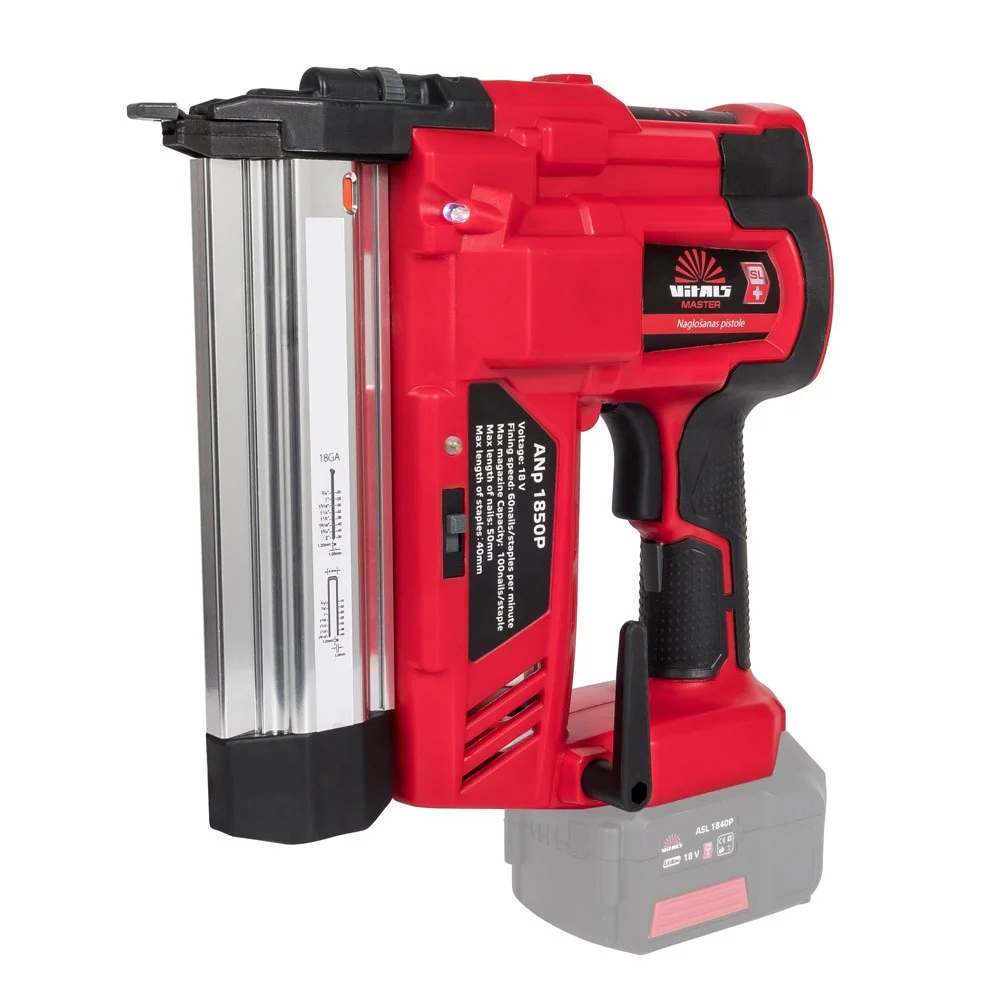 Степлер/цвяхозабивач акумуляторний 2-в-1 Vitals Master ANp 1850P SmartLine (120246)