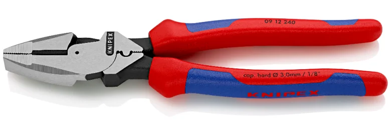 Пасатижі електромонтера "Lineman's Pliers" Knipex L=240 мм (09 12 240)