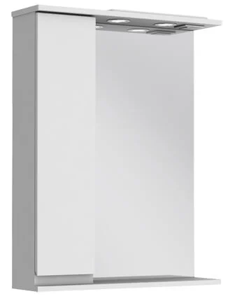 Дзеркало для ванни Ювента Моніка МШНЗ 2-65 Біле (ліве)