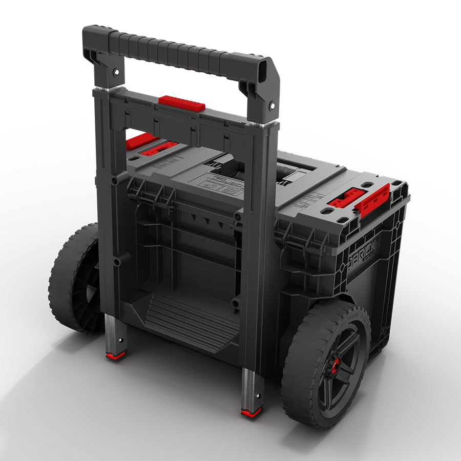 Ящик для инструментов на колесах Qbrick System PRIME Cart (SKRWQCPRIMCZAPG003) - фото 2