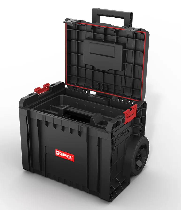 Ящик для инструмента на колесах Qbrick System PRO Cart 450 2.0 (SKRWQCPRO2CZAPG003)
