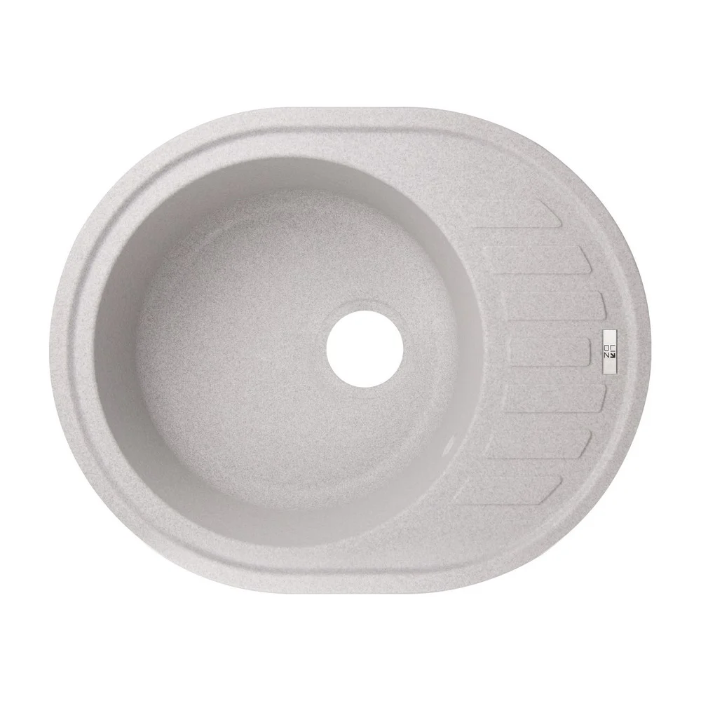 Кухонная мойка Lidz (GRA-09) 620x500/200 Серый