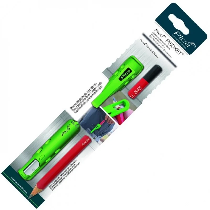 Кофр з точилкою + Олівець універсальний Pica Pocet (505/04)