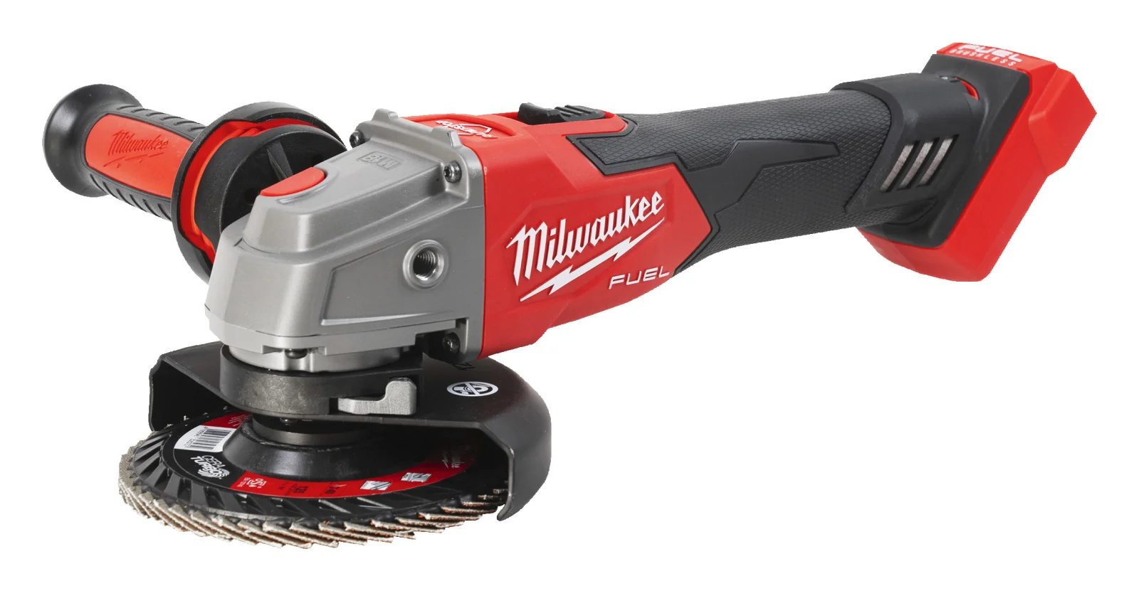 Кутова шліфувальна машина акумуляторна безщіткова Milwaukee M18 FSAGV125XB-0X FUEL (4933478436) - фото 2