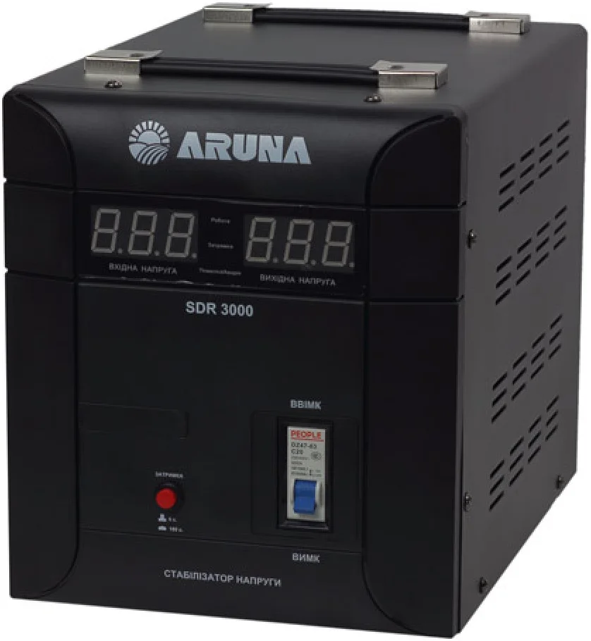 Стабілізатор напруги релейний Aruna SDR 3000