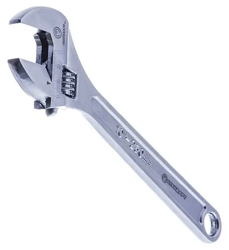 Ключ розвідний 10" Стандарт (0-30мм) L=250мм (AW-1250)