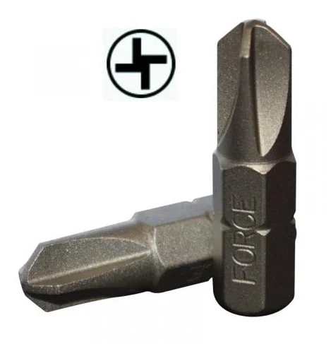 Біта 1/4" L25мм 4-сторонній шліц Torq-Set TS4 Force (121S2504)