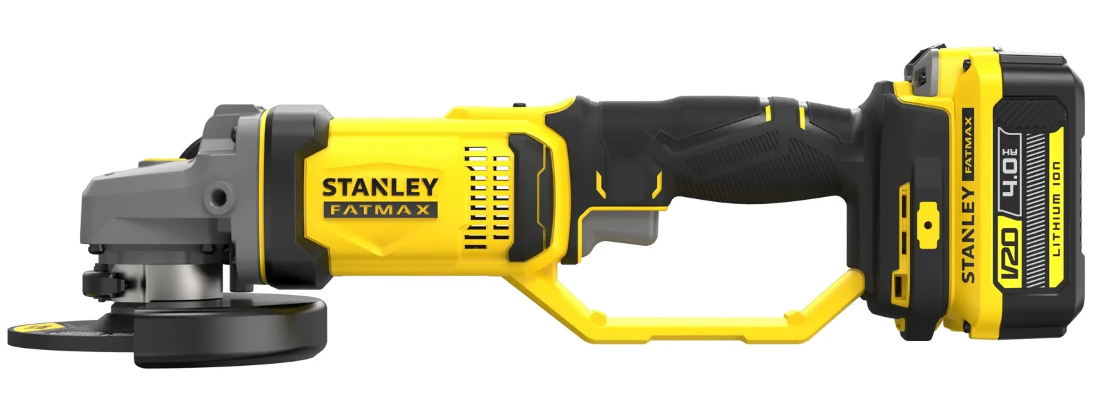 Шліфмашина кутова акумуляторна (болгарка) 125мм 8500об/хв Stanley SFMCG400M2K - фото 2