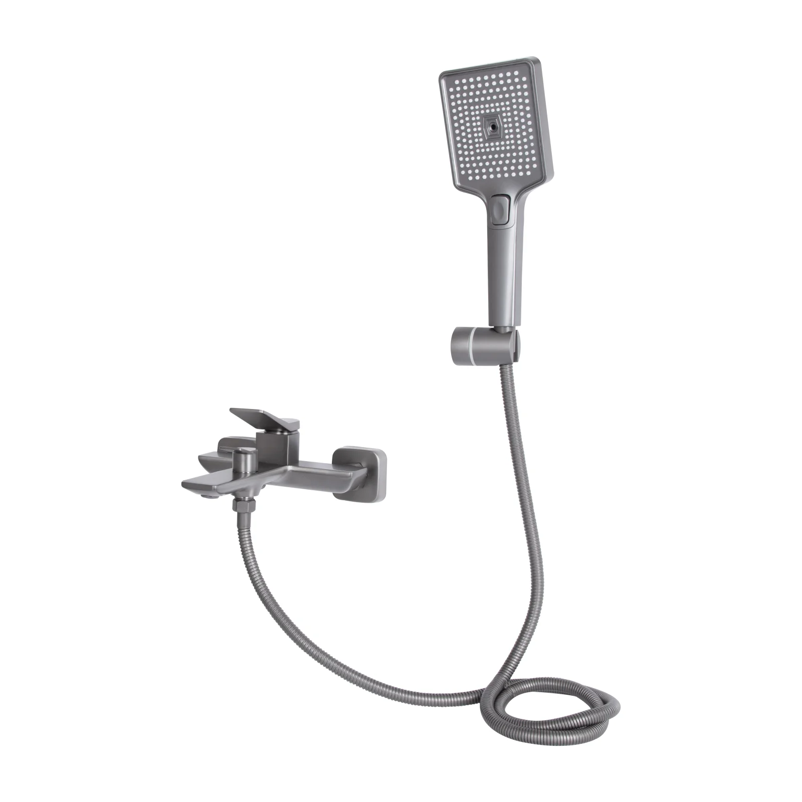 Смеситель для ванны Qtap Presto 259 Бронзовая сталь (Графит) - фото 3