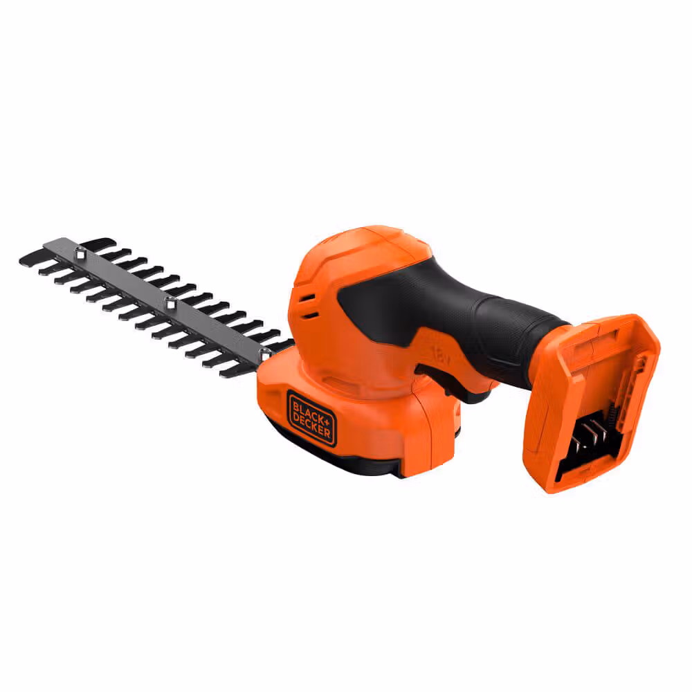 Кусторез-ножницы аккумуляторные Black+Decker BCSS18B - фото 6