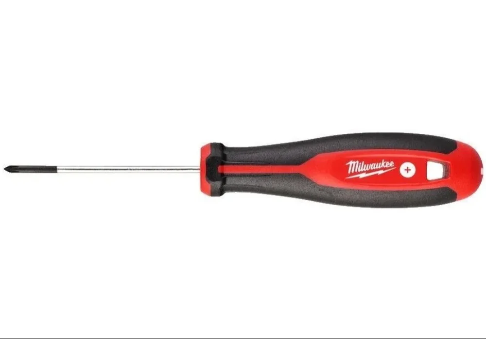 Викрутка хрестова магнітна з тригранною рукояткою PH0 75 мм Milwaukee  4932471785