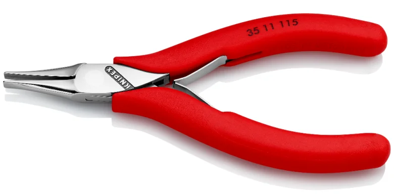 Прецизійні плоскогубці для електроніки Knipex L=115 мм (35 11 115)