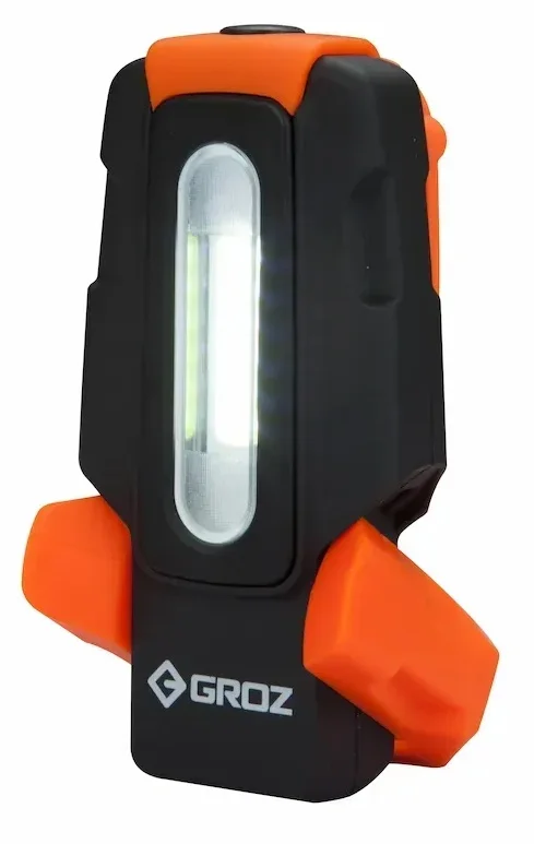 Ліхтарик світлодіодний акумуляторний для СТО 2W COB 200 Лм Groz LED-150 (55049)