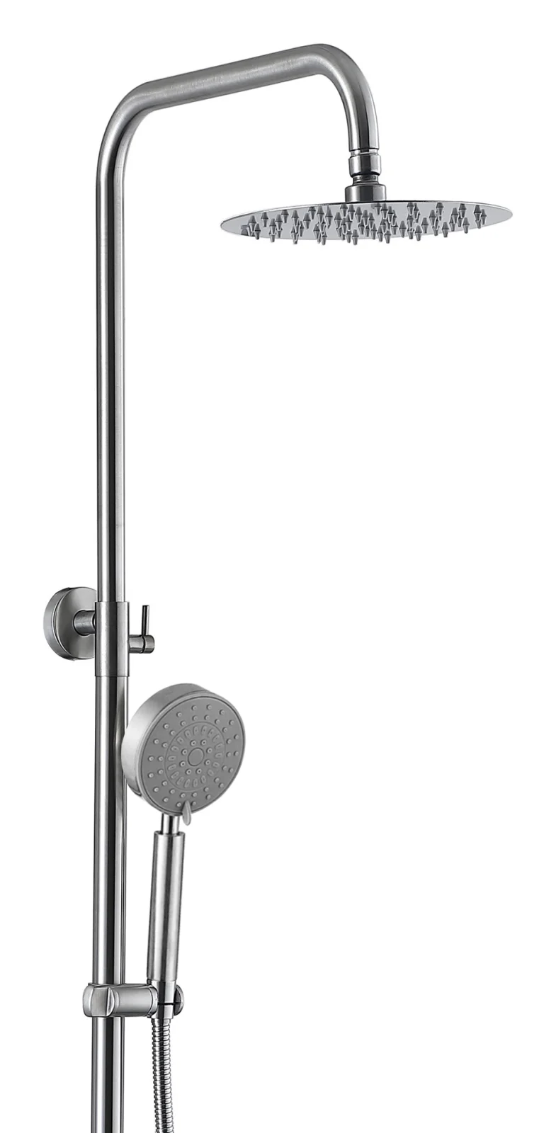 Душова система Lidz Aria 1030 зі змішувачем (k35) Nickel - фото 5