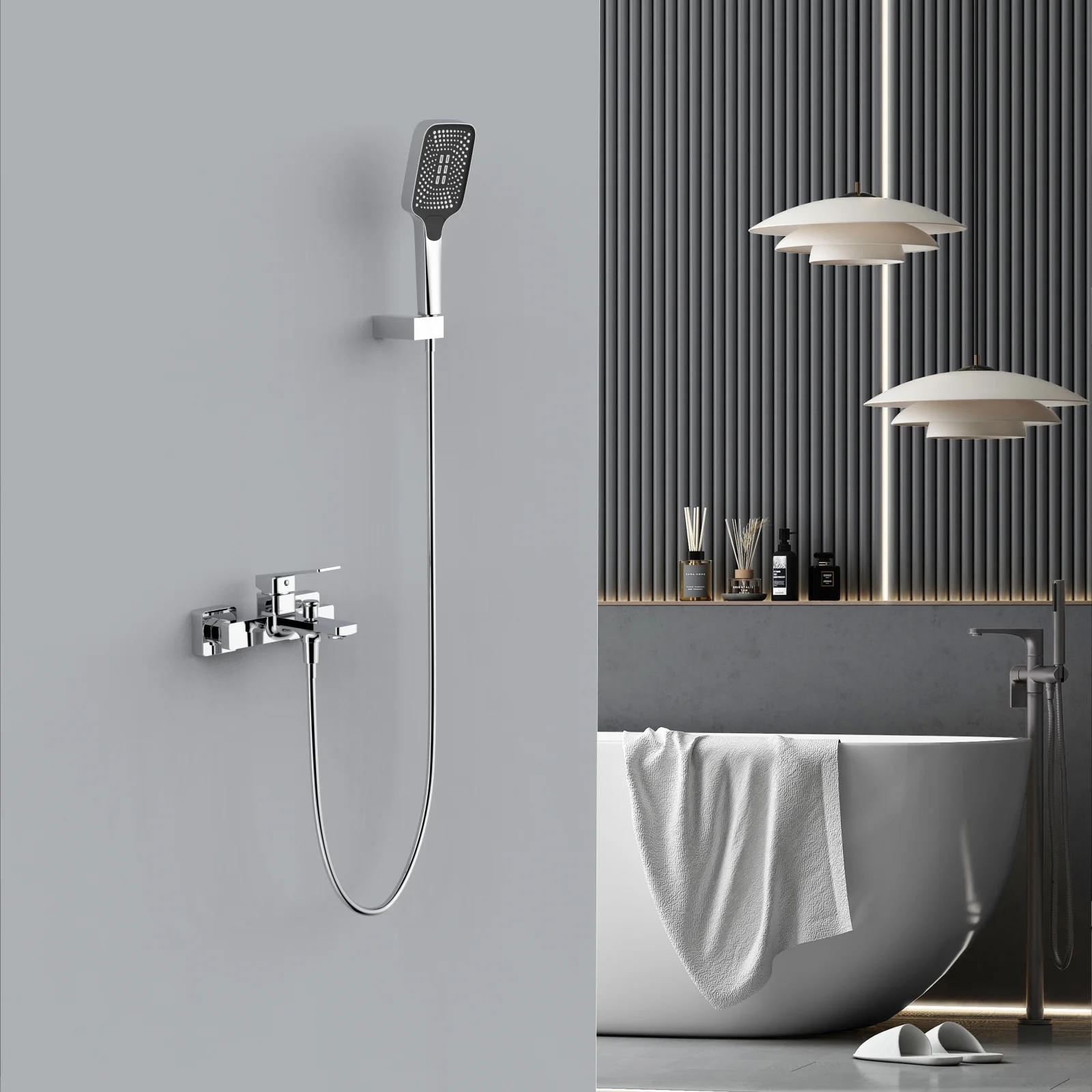 Змішувач для ванни Qtap Capricorn 3060102 Хром - фото 9