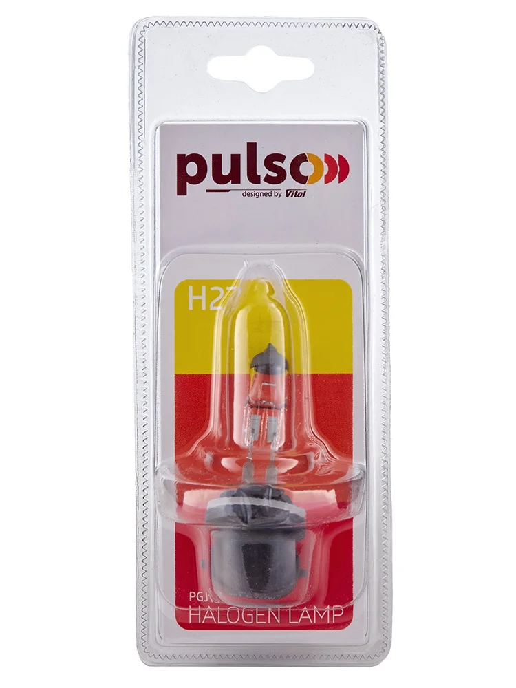 Автолампа галогенна PULSO H27W/2-(881) 12V 27W PGJ13