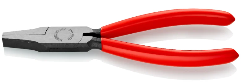 Плоскогубці з гладкими губками Knipex L=160 мм (20 01 160)