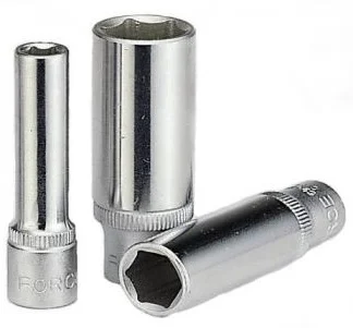 Головка 1/4" 10 мм 6-гранна довга Force (5255010)