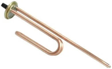 Електричний ТЕН TENKO 2,0 кВт фланець, гнутий