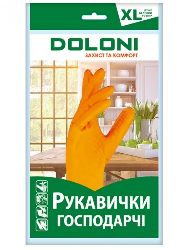 Рукавички господарчі універсальні Doloni D-Clean розмір 10