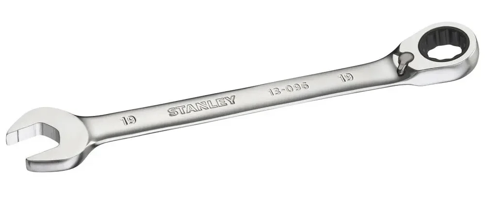 Ключ гайковий комбінований з храповим механізмом 19 мм Stanley (FMMT13096-0)