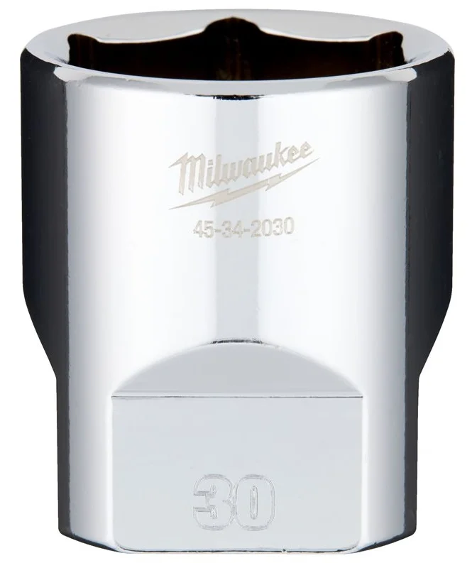 Головка Milwaukee 1/2" 30мм 6-гранна (4932480027)