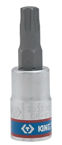 Біта в головці King Tony 1/4" L37мм TORX T27 (203327)