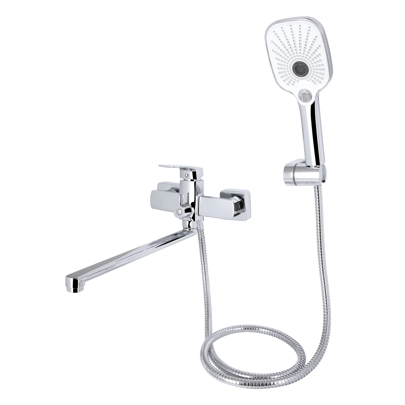 Смеситель для ванны Qtap Tern 260 Хром - фото 3