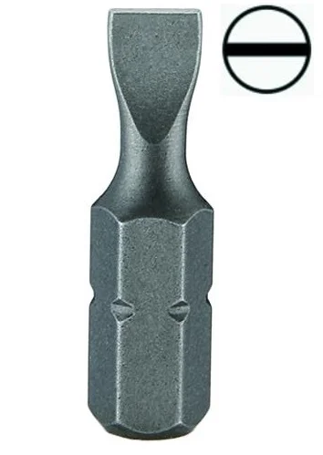 Бита 1/4" L25мм SL3x0.5 Force (1232503)