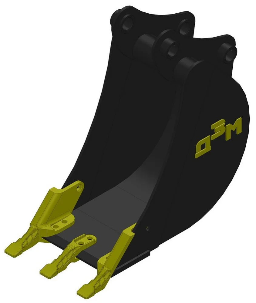 Ківш для екскаватора-навантажувача JCB 3CX / 4СХ 550 мм ДЗМ (БФ 55)