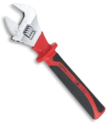 Ключ розвідний 10" діелектричний 1000V Toptul (0-33мм) L=260мм (AMAD3325)