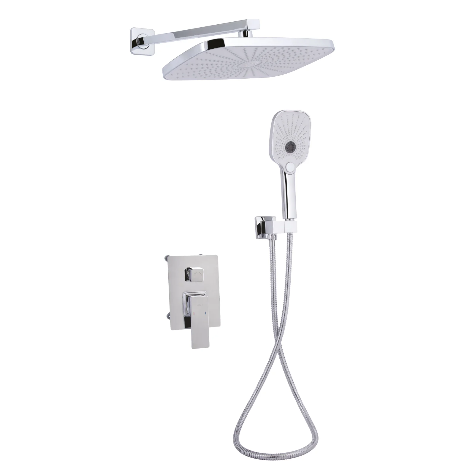 Душевая система Qtap Gemini QTGEM113CRM45696 Хром